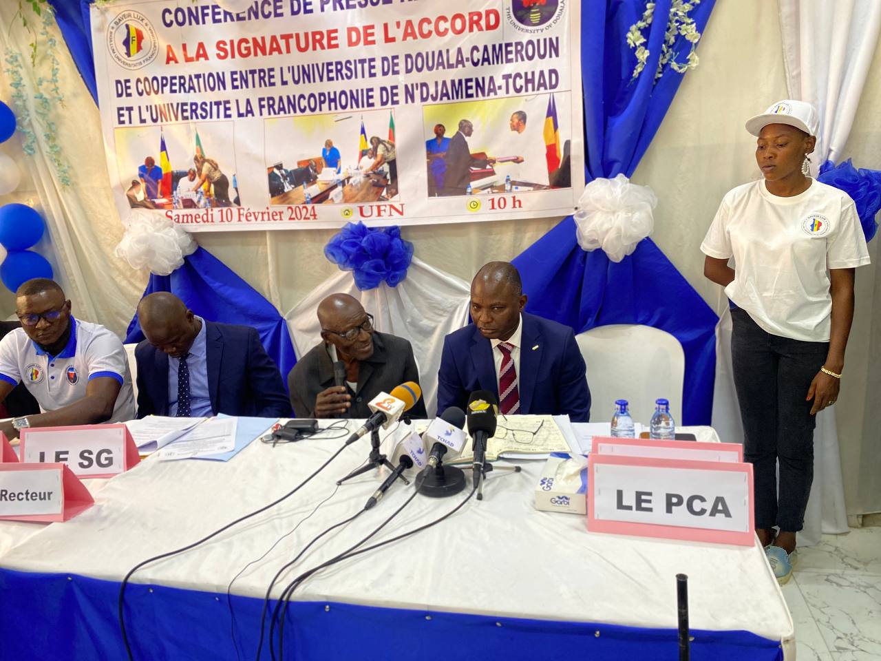 Éducation : Un accord de coopération entre l’université la Francophonie et l’université de Douala