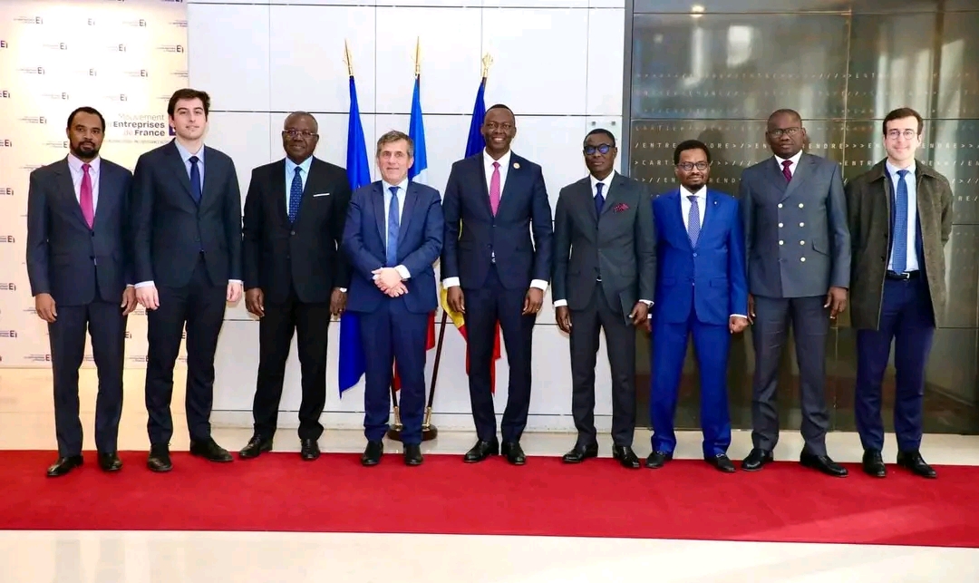 Coopération : A Paris, le Premier Ministre tchadien Succès Masra a rencontré le mouvement des entreprises de France