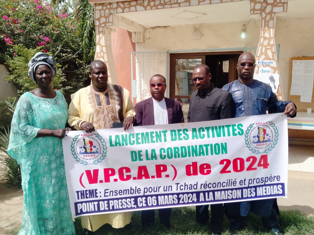 Lancement Officiel des Activités de la Coordination Nationale des Associations de la V.P.C.A.P pour l’Année 2024 au Tchad