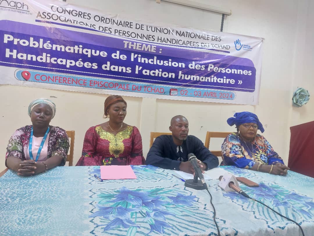 Société : Congrès ordinaire de l’union nationale des associations des personnes handicapées du Tchad