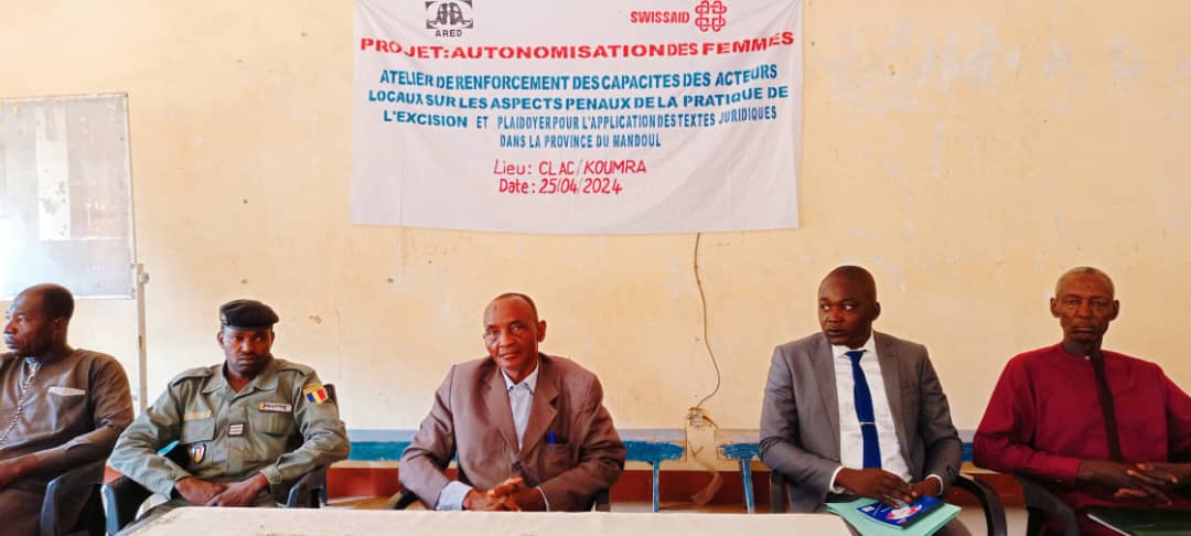 Koumra : l’ARED et  SWISSAID outillent les acteurs sur les aspects pénaux liés à l’excision