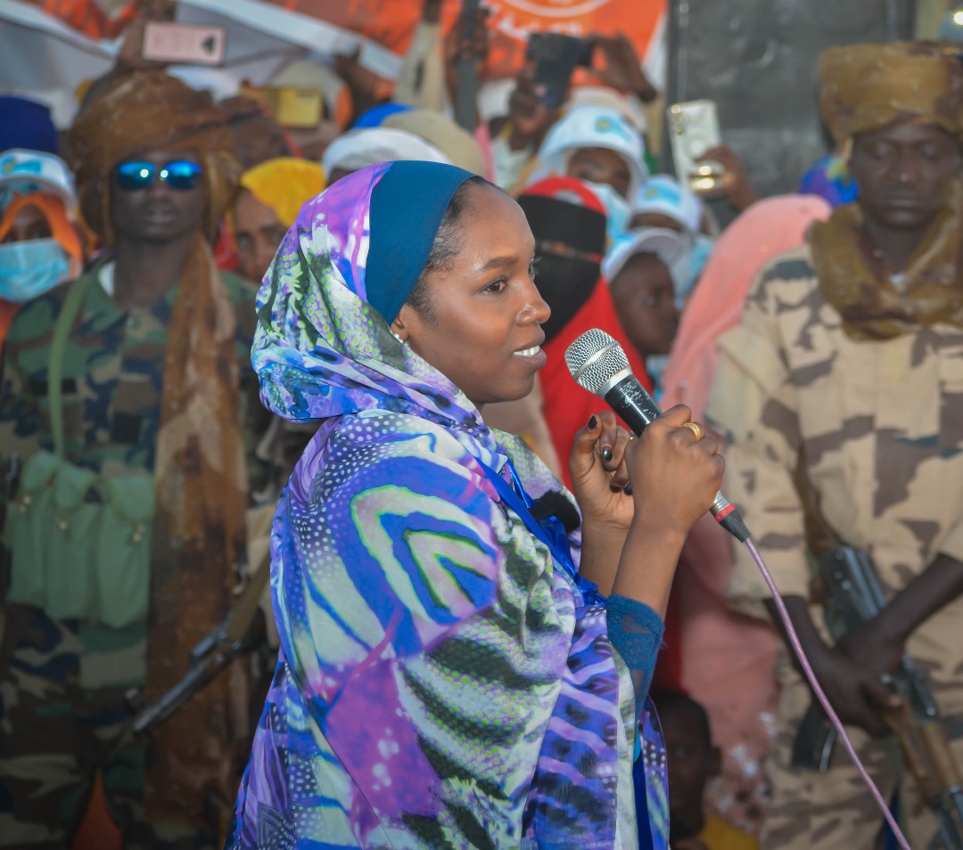 Présidentielle : Au Tibesti, Fatima Goukouni Weddeye intensifie la campagne en faveur du candidat MIDI